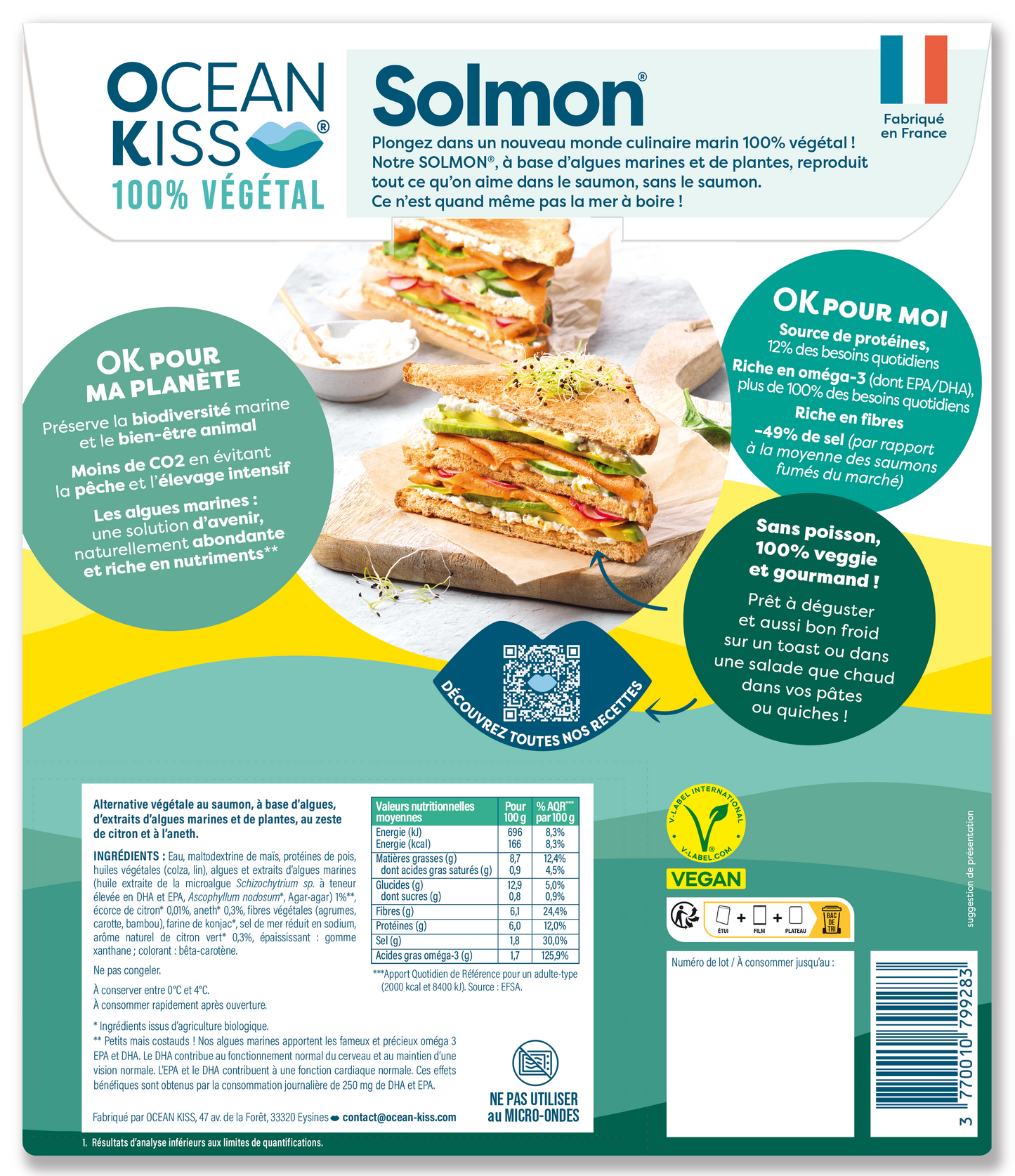 SOLMON® Zeste de Citron et Aneth