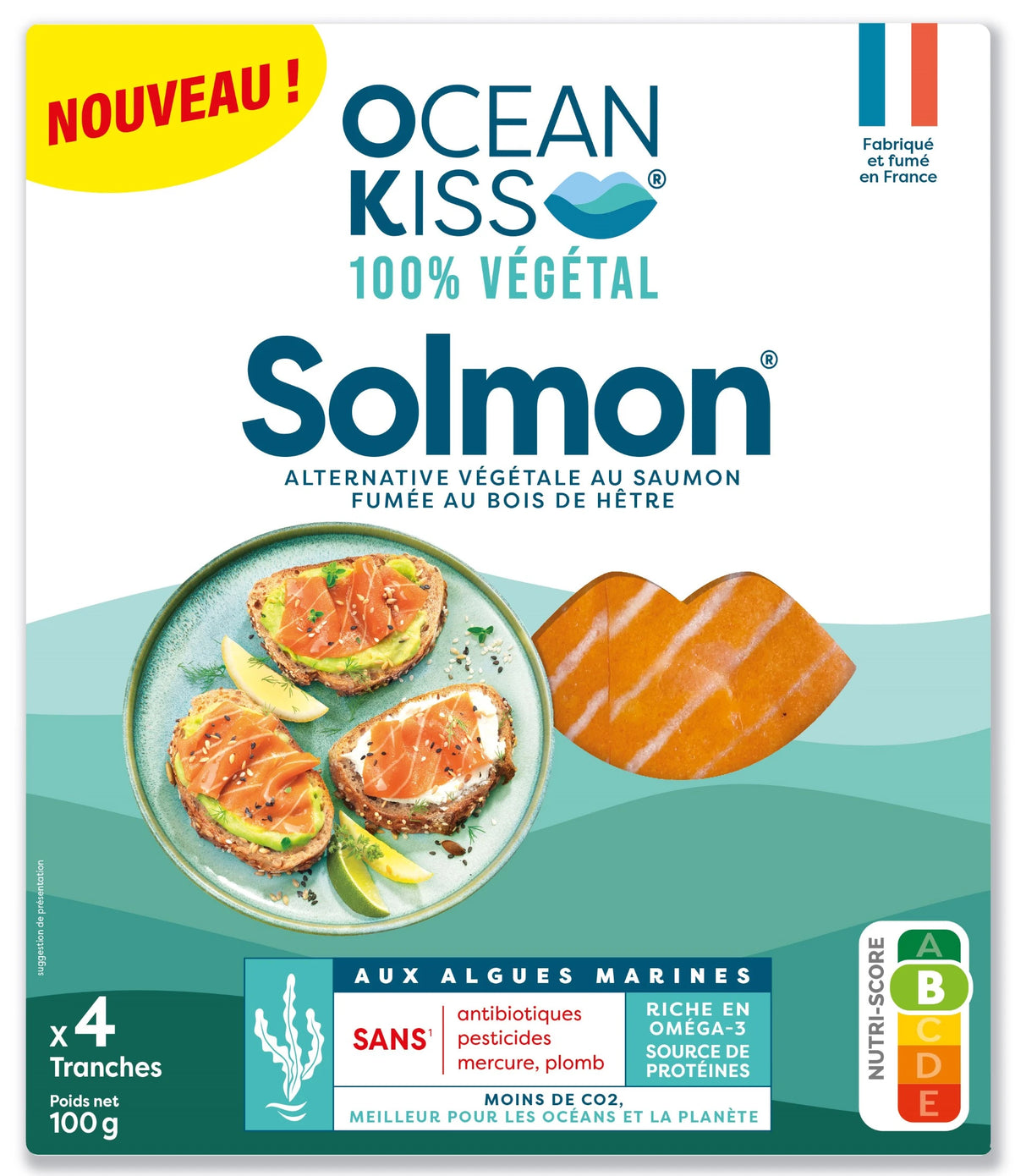 Comander Solmon SOLMON® : vegetable alternative to smoked salmon – OCEAN KISS 2023